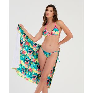 Toalla de Playa o Piscina Estam Verde Neon ST Even 9961t