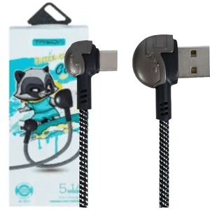 Cable De Carga USB En L Treqa 5.1A