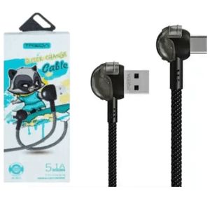 Cable De Carga USB En L Treqa 5.1A