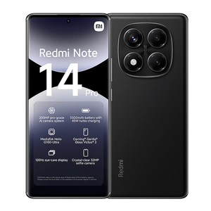 Celular Xiaomi Redmi Note 14 Pro 8+256GB Negro Ocaso