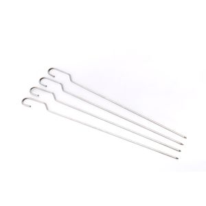 Pinchos x 4und acero inoxidable