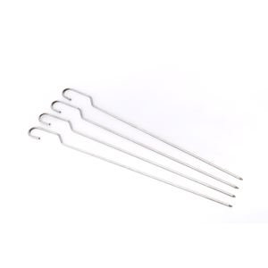 Pinchos x 4und acero inoxidable