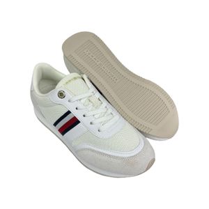 TENIS CASUAL DAMA TOMMY COLOR BLANCO FW0FW07450-YBS