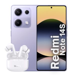 Celular Xiaomi Redmi Note 14S 256GB/8GB RAM – Morado