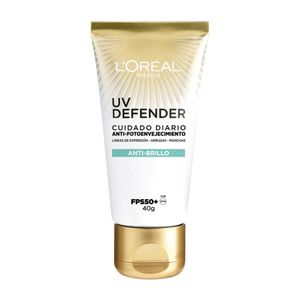 Protector Solar UV Defender Antibrillo sin Color FPS 50 - LOréal Paris