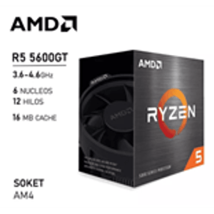 Procesador Ryzen 5 5600 Gt 6 Núcleos 12 Hilos 3.6 Ghz