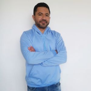 Buzo Capucha para Hombre GO PauSport1330 en Algodón Azul Celeste