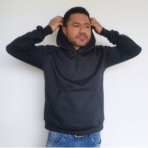 Buzo Capucha para Hombre GO PauSport1330 en Algodón Negro