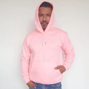 Buzo Capucha para Hombre GO PauSport1330 en Algodón Rosado