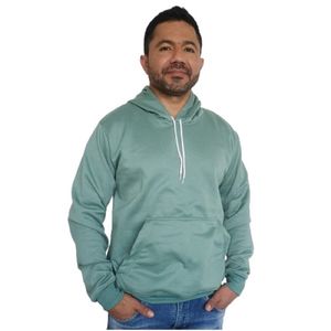 Buzo Capucha para Hombre GO PauSport1330 en Algodón Verde Hoja