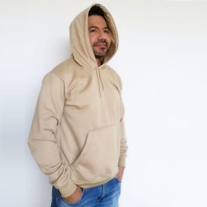 Buzo Capucha para Hombre GO PauSport1330 en Algodón Marfil