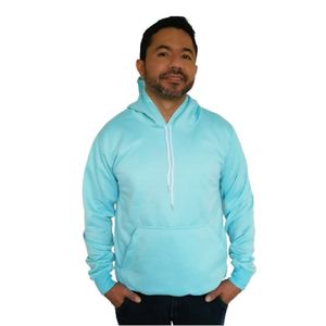 Buzo Capucha para Hombre GO PauSport1330 en Algodón Aguamarina