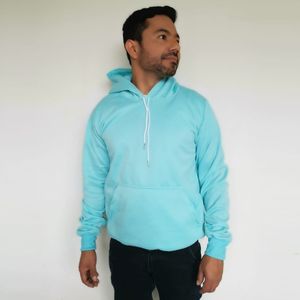 Buzo Capucha para Hombre GO PauSport1330 en Algodón Aguamarina