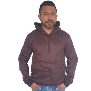 Buzo Capucha para Hombre GO PauSport1330 en Algodón Café