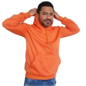 Buzo Capucha para Hombre GO PauSport1330 en Algodón Naranja