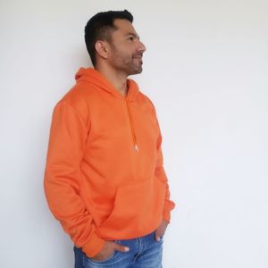 Buzo Capucha para Hombre GO PauSport1330 en Algodón Naranja