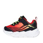 TENIS-SKECHERS-NIÑO-400139N-BKRD-FLEX-GL