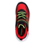 TENIS-SKECHERS-NIÑO-400139N-BKRD-FLEX-GL
