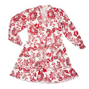 VESTIDO VIKATS MUJER AG7398 ROJO