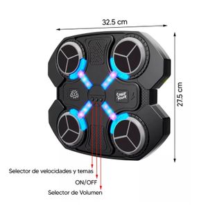Maquina De Boxeo Con Sensor Mejora Reflejos Y Agilidad