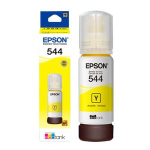 Botella De Tinta Epson 544 Amarilla Original