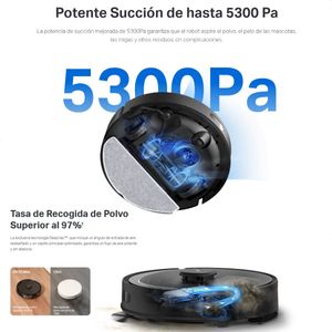 Aspiradora Robot Inteligente Tp-link Tapo RV30 Max Lidar + Imu