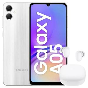 Celular Samsung Galaxy A05 128GB /4GB Plt + Buds 6 Play Wht