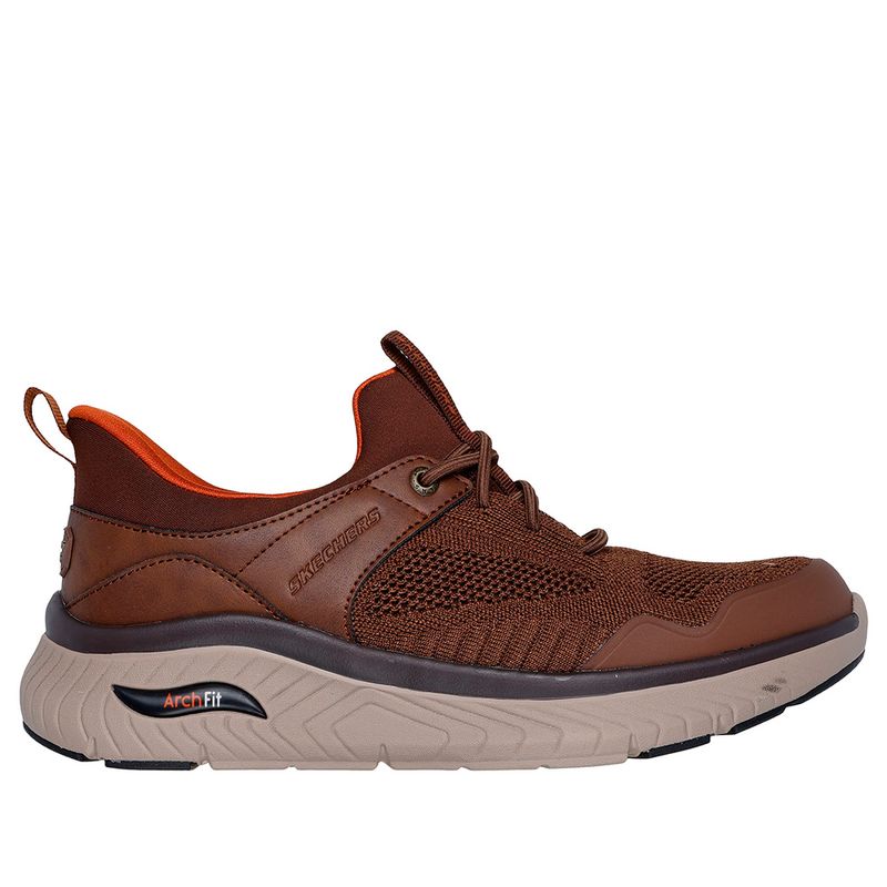 TENIS-SKECHERS-HOMBRE-205340BRN-ARCH-FIT-C