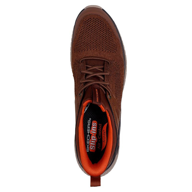 TENIS-SKECHERS-HOMBRE-205340BRN-ARCH-FIT-C