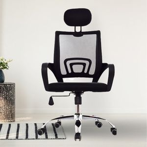 Silla De Oficina Gerente Sale Negra