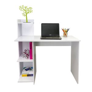 Escritorio-Biblioteca King (110x110x40) Blanco