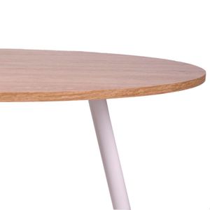 Mesa de Comedor redondo 4p (75x90x90) vienes