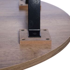 Mesa De Centro Redonda Victory (36x60x60) Amaretto
