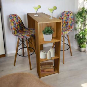 Set x 2und Sillas Bar Eames (110x46x39) Tapizada Gobelino Colors