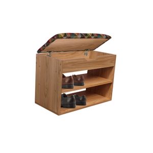 Mueble Organizador Zapatero (43x60x30) Fresno Tapizado Colors