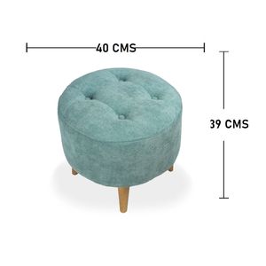 Combo sala Sofá (66x163x64) + Puff Verde Menta + Mesa de Centro + Mesa para TV