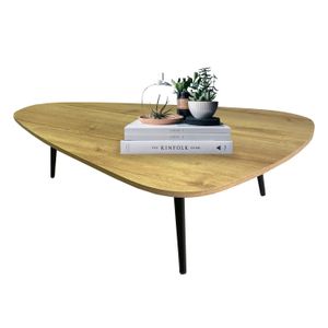 Mesa de centro Tik tipo huevo (30x110x60) Duna