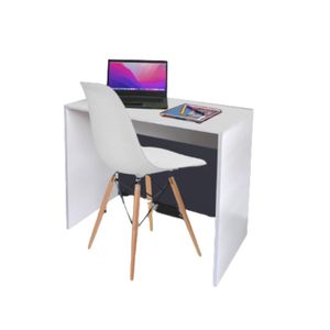 Combo Escritorio Tomy (75x80x40) + Silla Eames Color Blanco