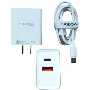 Cargador PD + USB 35W CH-643