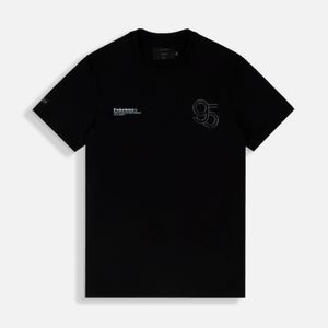 Camiseta Premium Manga Corta Color Negro Para Hombre