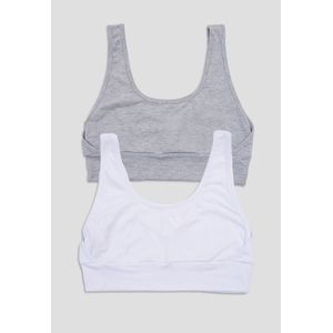 Top Paq X2 Mujer Bicolor Fi 110003