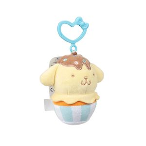 Peluche Hello Kitty Llavero 10Cm Pompompurin Celeste Amarill
