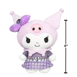 Peluche Coleccionable Kuromi Punks Hello Kitty 20Cm