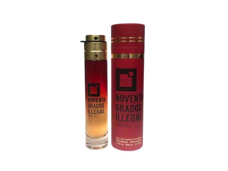 Perfume 90 Grados Illegal De Beverly Hills Hombre 100ml Agaval