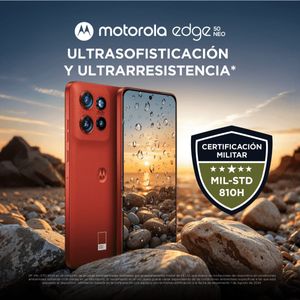 Celular Motorola Edge 50 Neo 5G 256GB /8GB Nrj + Buds 6 Play Blk