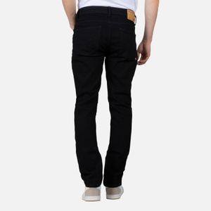 Jean Slim Color Negro negro Para Hombre