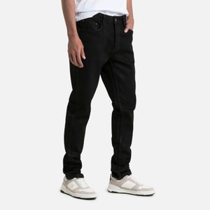 Jean Slim Color Negro Para Hombre