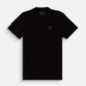 Camiseta Premium Manga Corta Color Negro Para Hombre