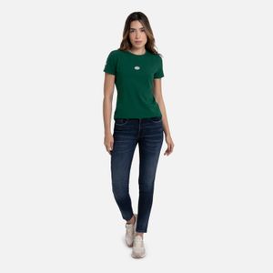 Jean Skinny Color Azul Oscuro Para Mujer