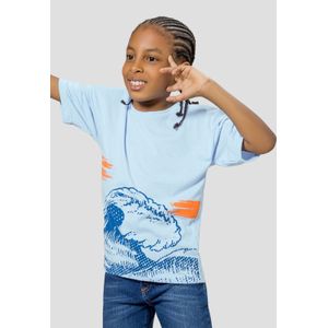 Camiseta Infantil Masculino Azul Baby Mp 108004